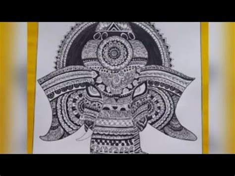 Ganesh Ji Mandala Art Ganesh Ji Mandala Art Easy YouTube