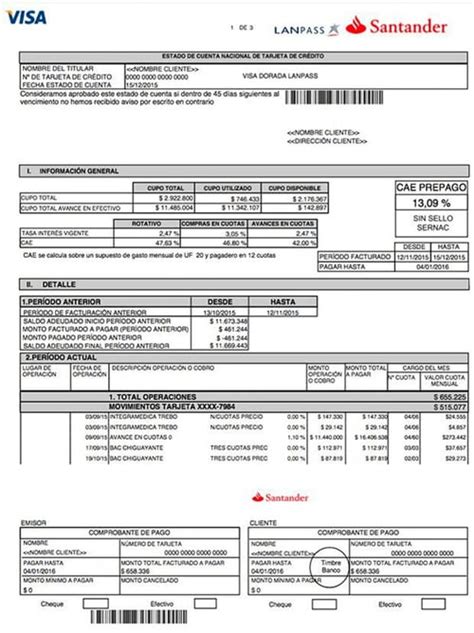 Todo Lo Que Debes Saber Sobre Tu Estado De Cuenta De Santander En