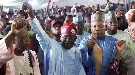 Nigeria 2023 Bola Tinubu Declared Winner By Electoral Commission The