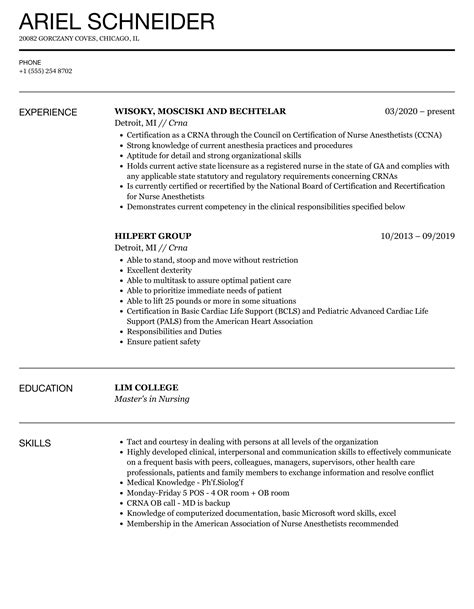 Crna Cv Template