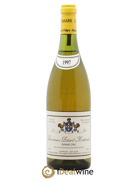 Buy Bienvenues Bâtard Montrachet Grand Cru Leflaive Domaine 1997 Lot