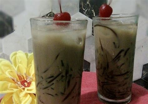 Resep Es Cappucino Cincau