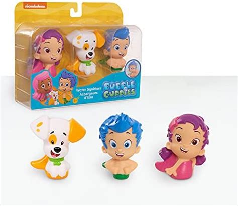 Bubble Guppies Bath Toy Set Inludes Oona Gil And Bubble Puppy Water