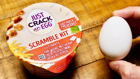 How To Make Just Crack An Egg Breakfast Scramble Kit Youtube