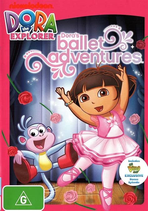 Dora The Explorer Doras Ballet Adventures Dvd Sasha Toro Voice Harrison Chad Voice