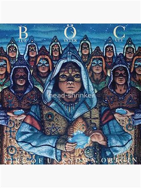 Blue Oyster Cult Fire Of Unknown Origin Poster For Sale By Head