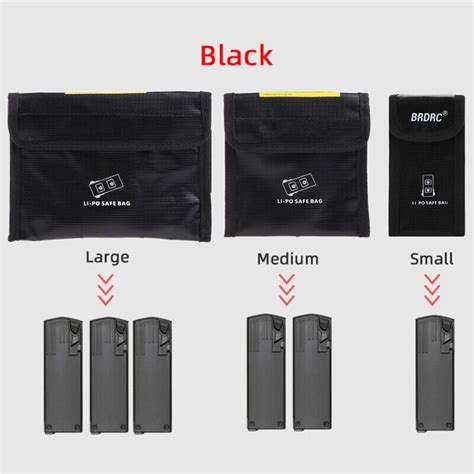 Explosion Proof Bag Pouch Flame Retardant Storage Cover Case For 3 EBay