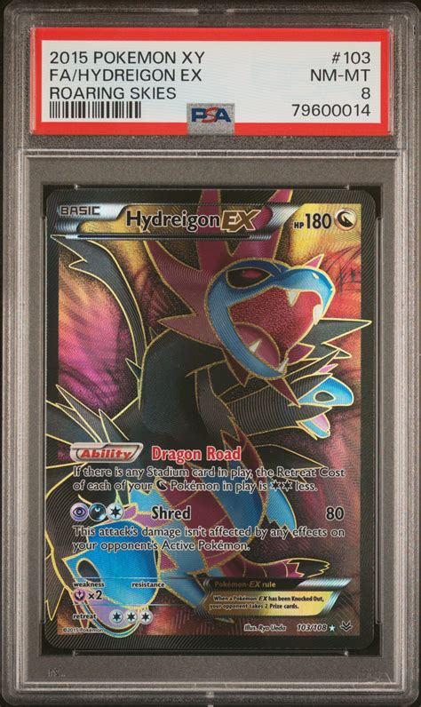 Fa Hydreigon Ex 2015 Pokemon Xy Roaring Skies Tcg Cards 103 Roaring