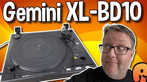 Gemini Xl Bd Semi Automatic Stereo Turntable Vinyl Turntable