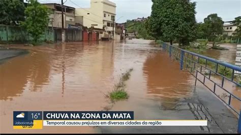 Temporal causa estragos na Zona da Mata imagens mostram destruição em