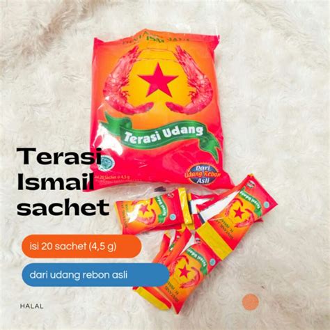 Terasi Tuban H Ismail Sachet Packaging Pax Contents Sachets