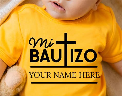 Mi Bautizo Svg Png Pdf Eps Personalized Babtism Gifts Pray Svg