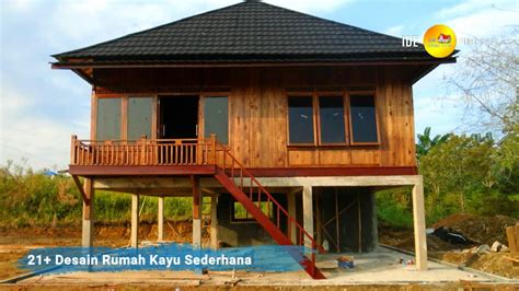 21 Desain Rumah Kayu Sederhana Homecare24