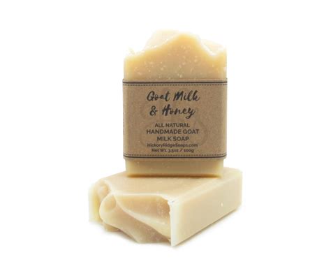 Goat Milk Honey Natural Homemade Soap Olive Oil Soap Etsy