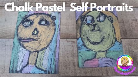 Chalk Pastel Self Portrait Youtube