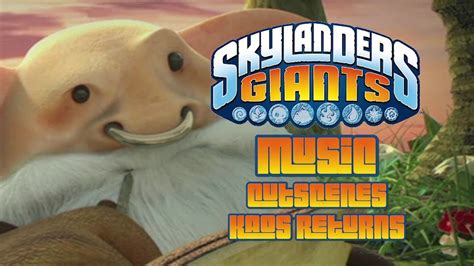 Cutscenes Kaos Returns Skylanders Giants Music Youtube