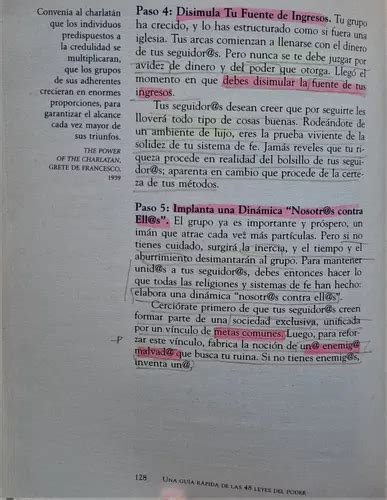 Guía Rápida De Las 48 Leyes Del Poder Robert Greene en venta en Alvaro