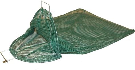 Trident Diving Equipment Galvanized Wire Handle Mesh Bags