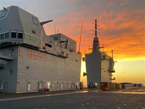 Nave Trieste Pronta Alla Consegna Dopo Cinque Anni Di Prove Nel Golfo