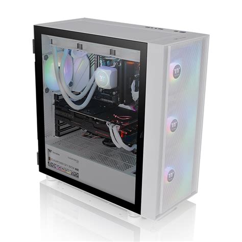 Thermaltakethermaltake H Tg Argb Mid Tower Chassis Thermaltake