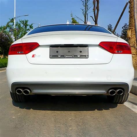 S5 Diffuser With Tailpipe Fit For Audi A5 2 Doors Ordinary Edition