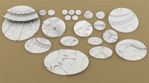 Tmp 3d Printable Eldar Themed Base Set Is Done Topic