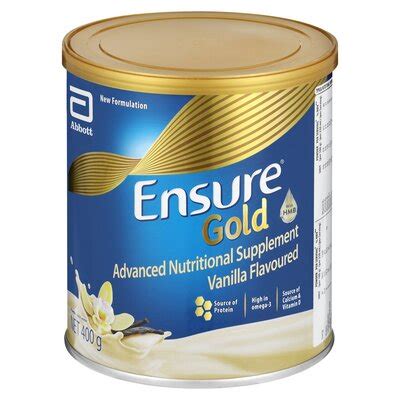 Ensure Gold Vanilla Flavoured Advanced Nutritional Supplement 400g PnP