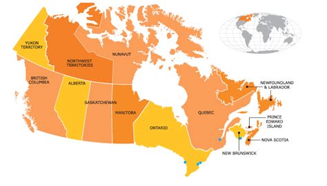 Nuclear Targets In Canada Map