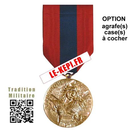 Médaille Ordonnance Défense Nationale Bronze Option AGRAFE Lekepi fr