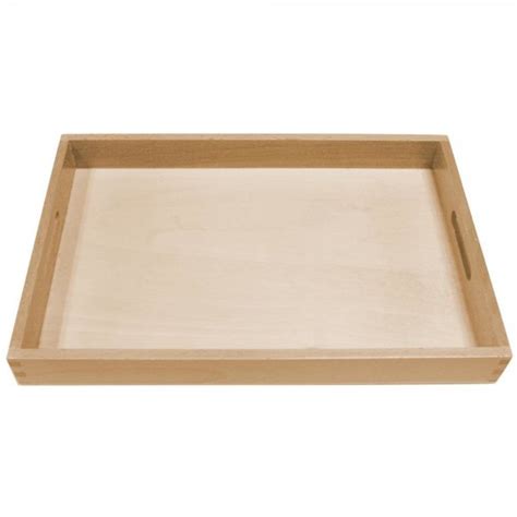 Montessori Tablett Aus Holz X Cm Holztablett Neu Myplaybox