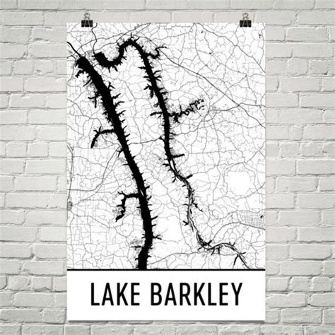 Map Of Lake Barkley Kentucky