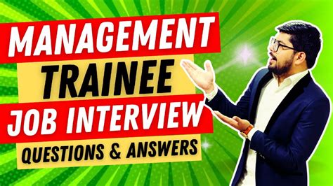 Management Trainee Interview Questions And Answers Management Trainee