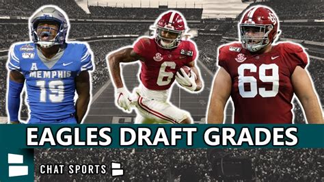 Eagles Draft Grades All 7 Rounds From 2021 Nfl Draft Ft Devonta Smith