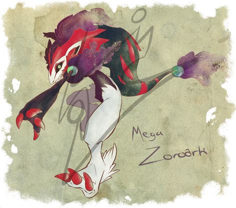 Mega Zoroark By Roark030 On Deviantart