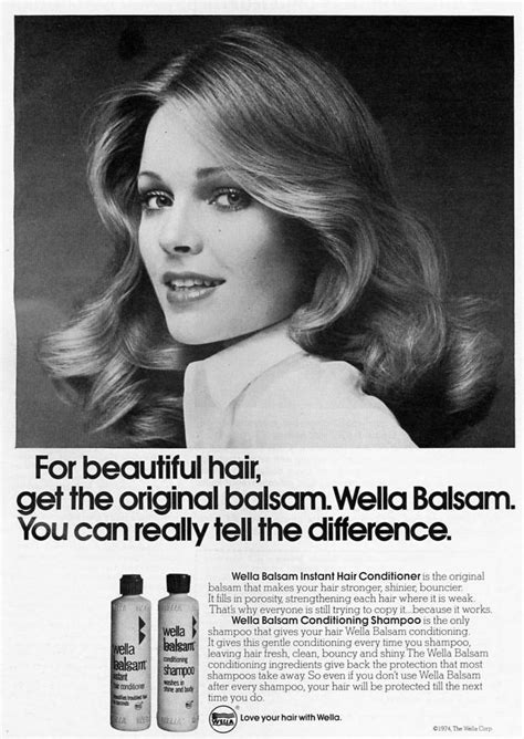 Porosity Strong Hair Wella Balsam Bouncy Vintage Ads Hair Beauty