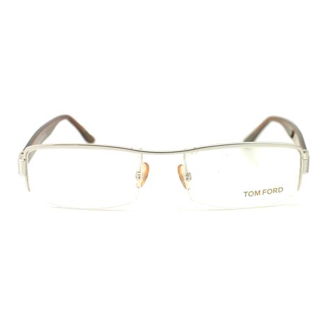 Tom Ford Unisex Eyeglasses Tf5093 107 Silver 53 18 135 Rectangle Ebay