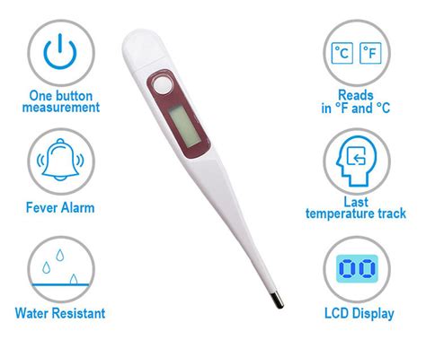 Adults Armpit LCD Digital Thermometer Fast Reading In 60 Second Buy