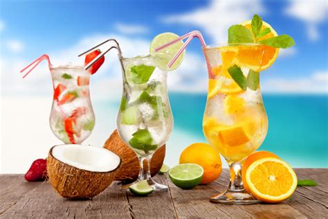 Download Summer Orange Fruit Strawberry Coconut Glass Fruit Drink Food Cocktail 4k Ultra Hd