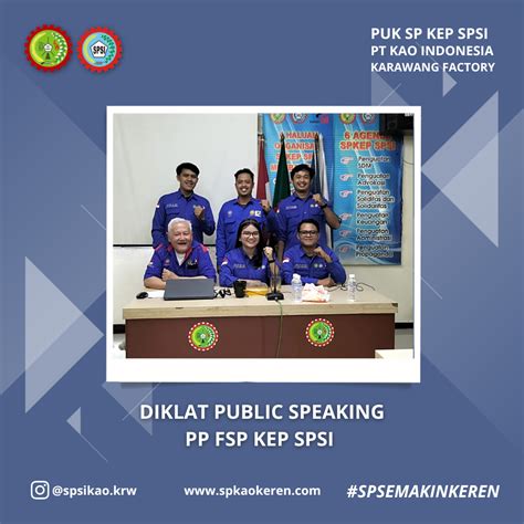 Diklat Public Speaking Pp Fsp Kep Spsi Spsemakinkeren