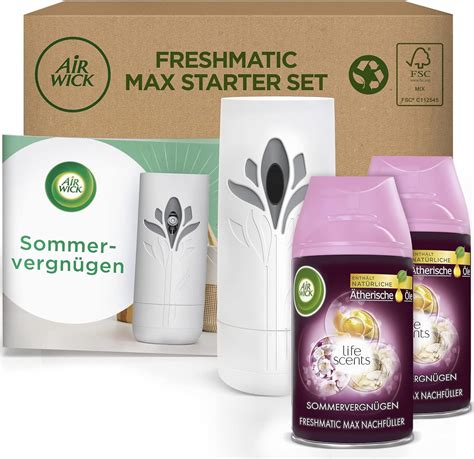 Air Wick Freshmatic Max Starter Set mit Gerät und 2 Nachfüllern