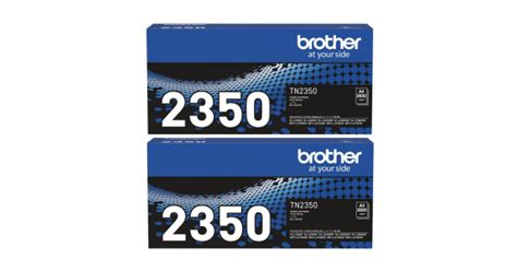 Genuine Brother TN 2350 Toner Cartridge High Yield 2 PACK Printzone