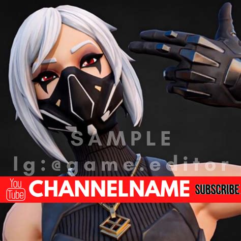 Fortnite Best Thumbnails With Skins And Logo Designs