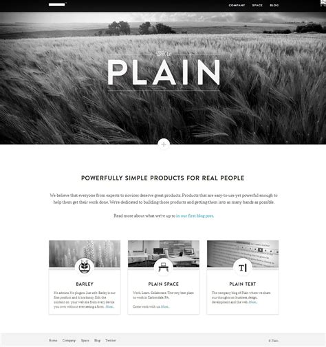 plain flat ui design trends