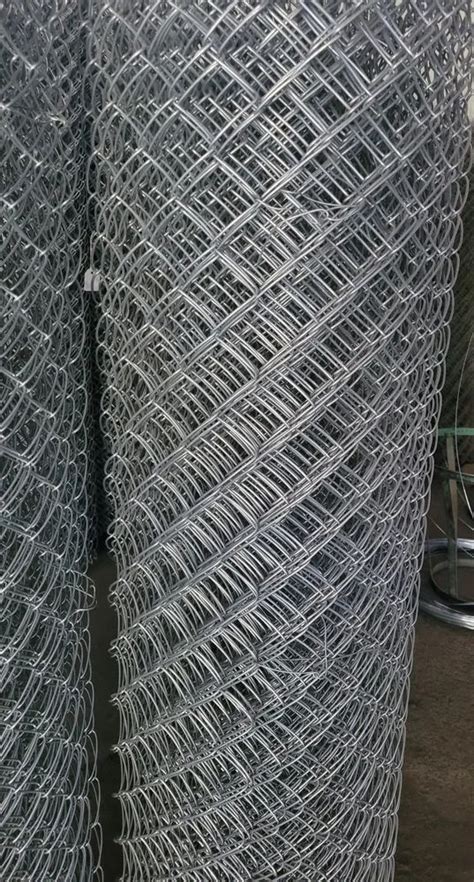 Galvanized Iron Chain Link Fencing Mesh M Height Feet At Rs