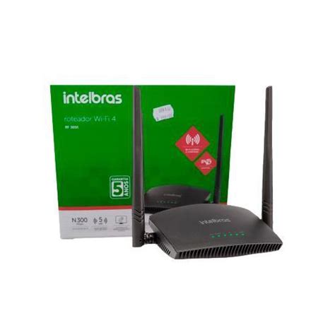 Roteador Wireless Intelbras RF 301K 300MBPS Roteador Magazine Luiza