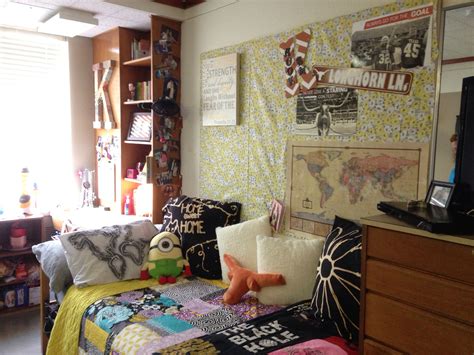 University of Texas Dorm | Dorm living, Dorm bedroom, Room inspiration