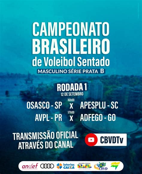 Confira A Tabela De Jogos Do Campeonato Brasileiro De V Lei Sentado