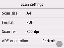 Canon Inkjet Manuals G Series Setting Items For Scanning