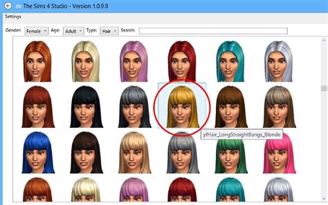 Sims 4 Hair Color Modsl New