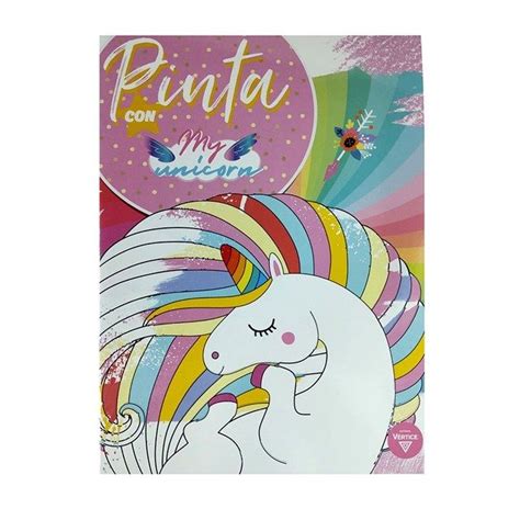 Libro Para Colorear Infantil Splash Colecci N Pinta Con My Unicorn